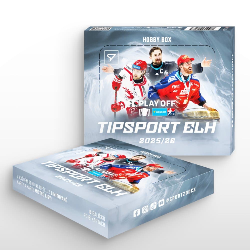 Hobby box - hokejové kartičky SportZoo Tipsport ELH 2025/26 PlayOff