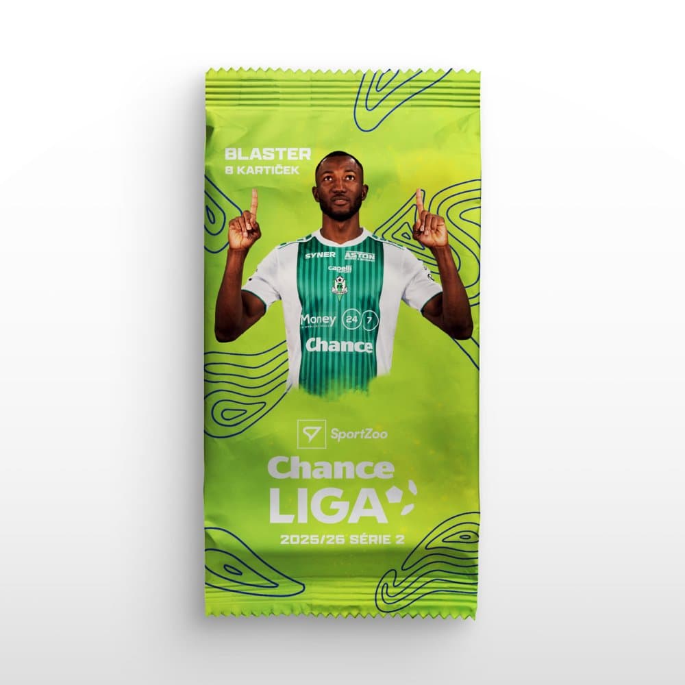 Blaster balíček - fotbalové kartičky SportZoo Chance Liga 2025/26 - 2. série