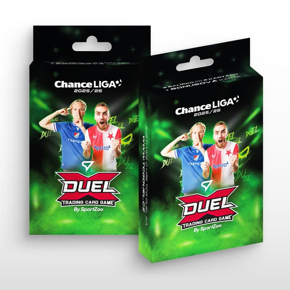 Booster box - fotbalové kartičky SportZoo Chance Liga 2025/26 Duel
