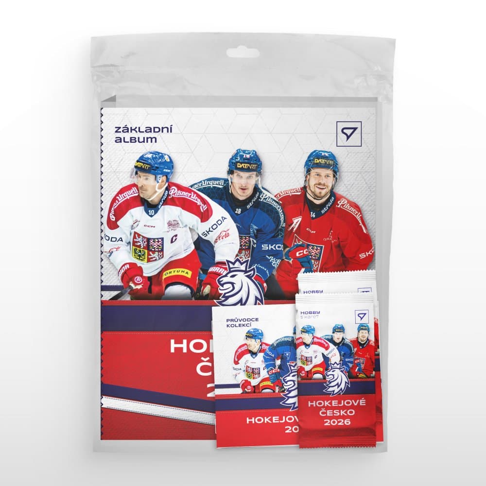 Startovací balíček - hokejové kartičky SportZoo Hokejové Česko 2026