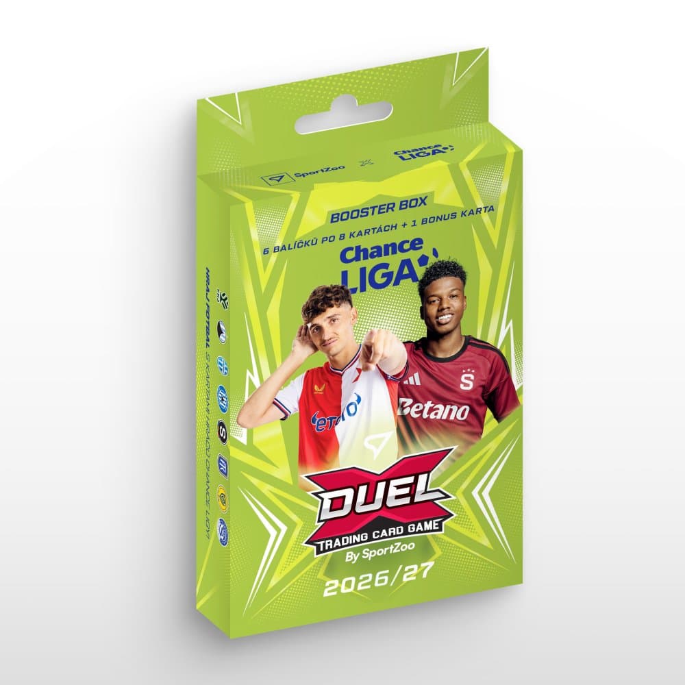 Booster box - fotbalové kartičky SportZoo Chance Liga 2026/27 Duel