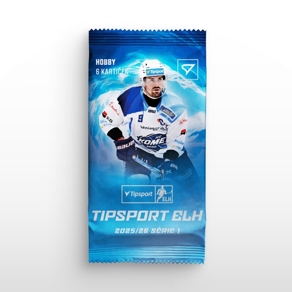 Hobby balíček - hokejové kartičky SportZoo Tipsport ELH 2025/26 - 1. série
