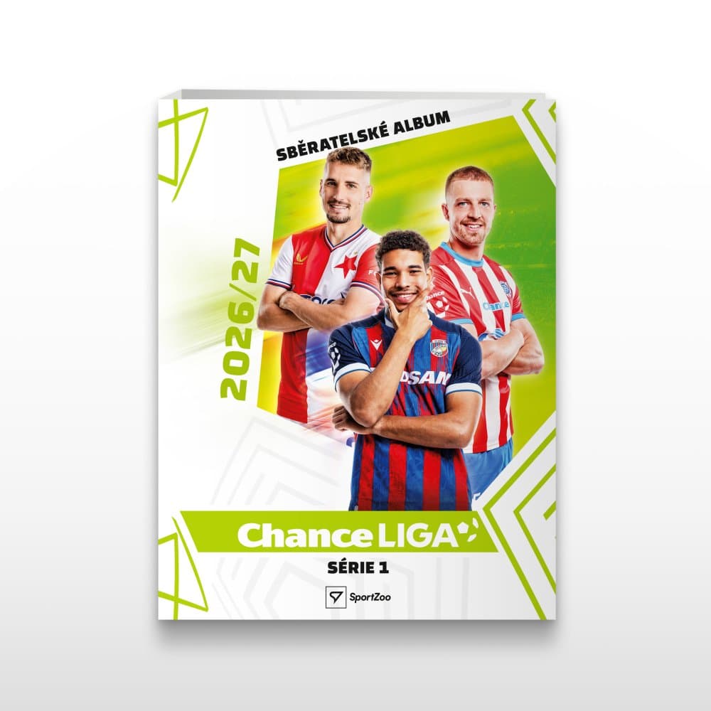 Deskové album - fotbalové kartičky SportZoo Chance Liga 2026/27 - 1. série