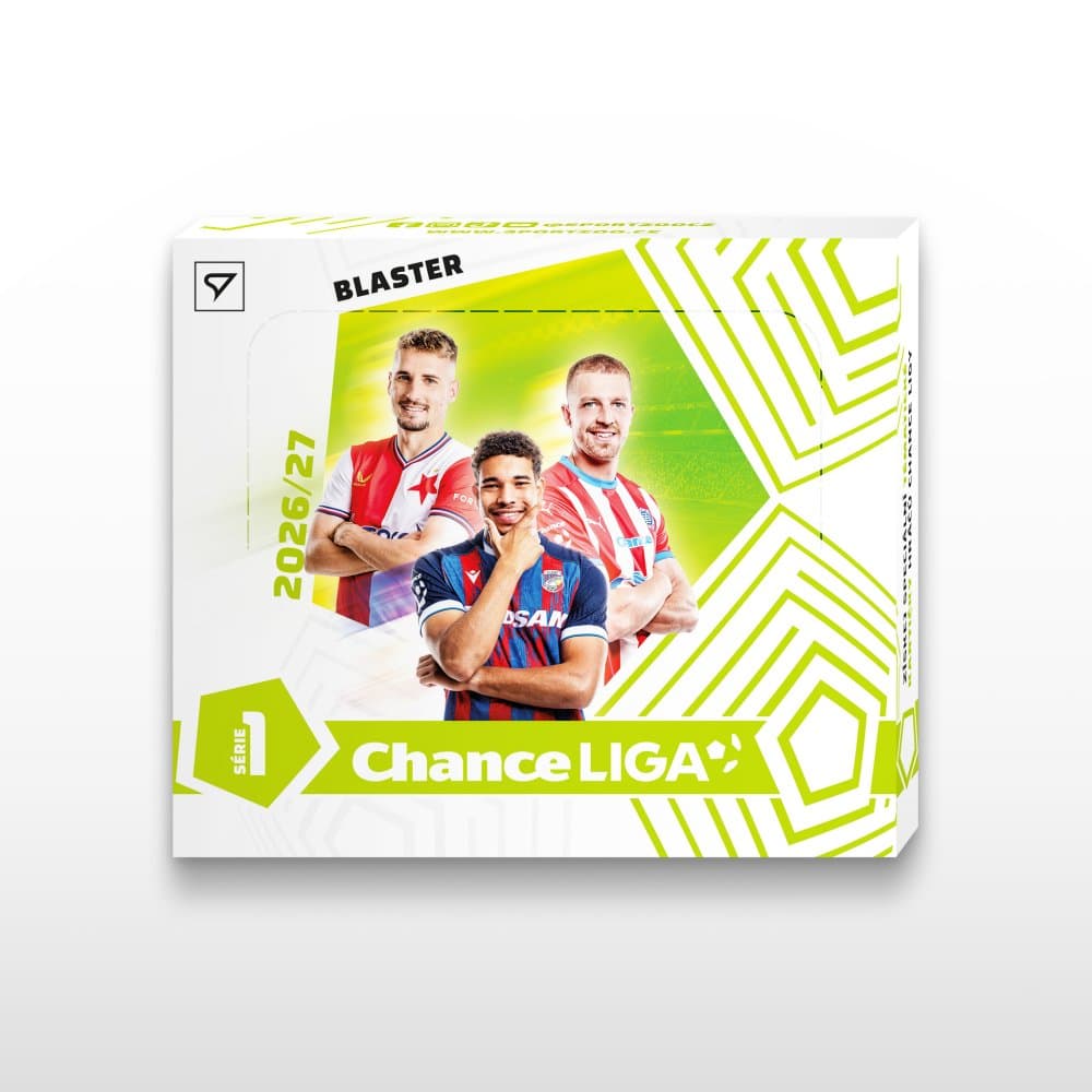 Blaster box - fotbalové kartičky SportZoo Chance Liga 2026/27 - 1. série