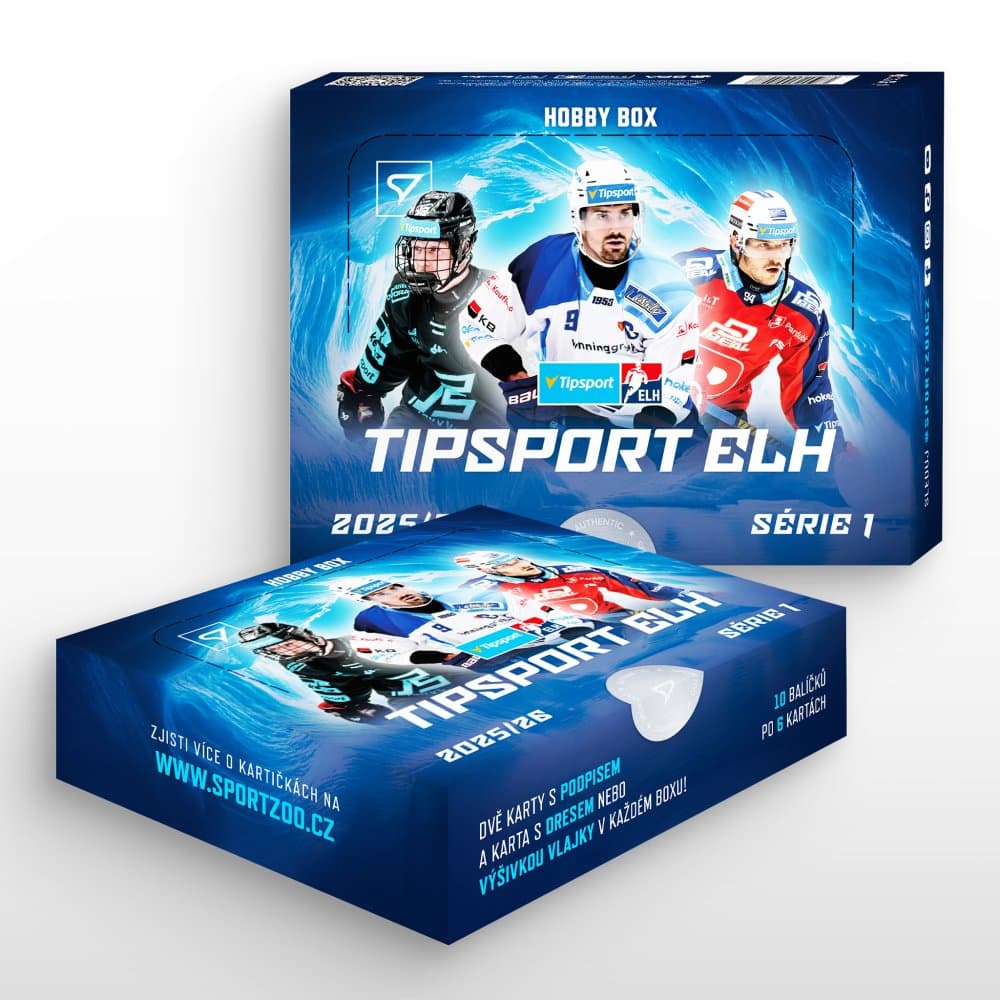Hobby box - hokejové kartičky SportZoo Tipsport ELH 2025/26 - 1. série